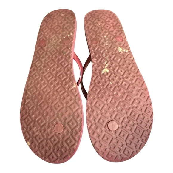 Tory Burch Thin Platform Printed Sandals in New Claret - Picture 7 of 7